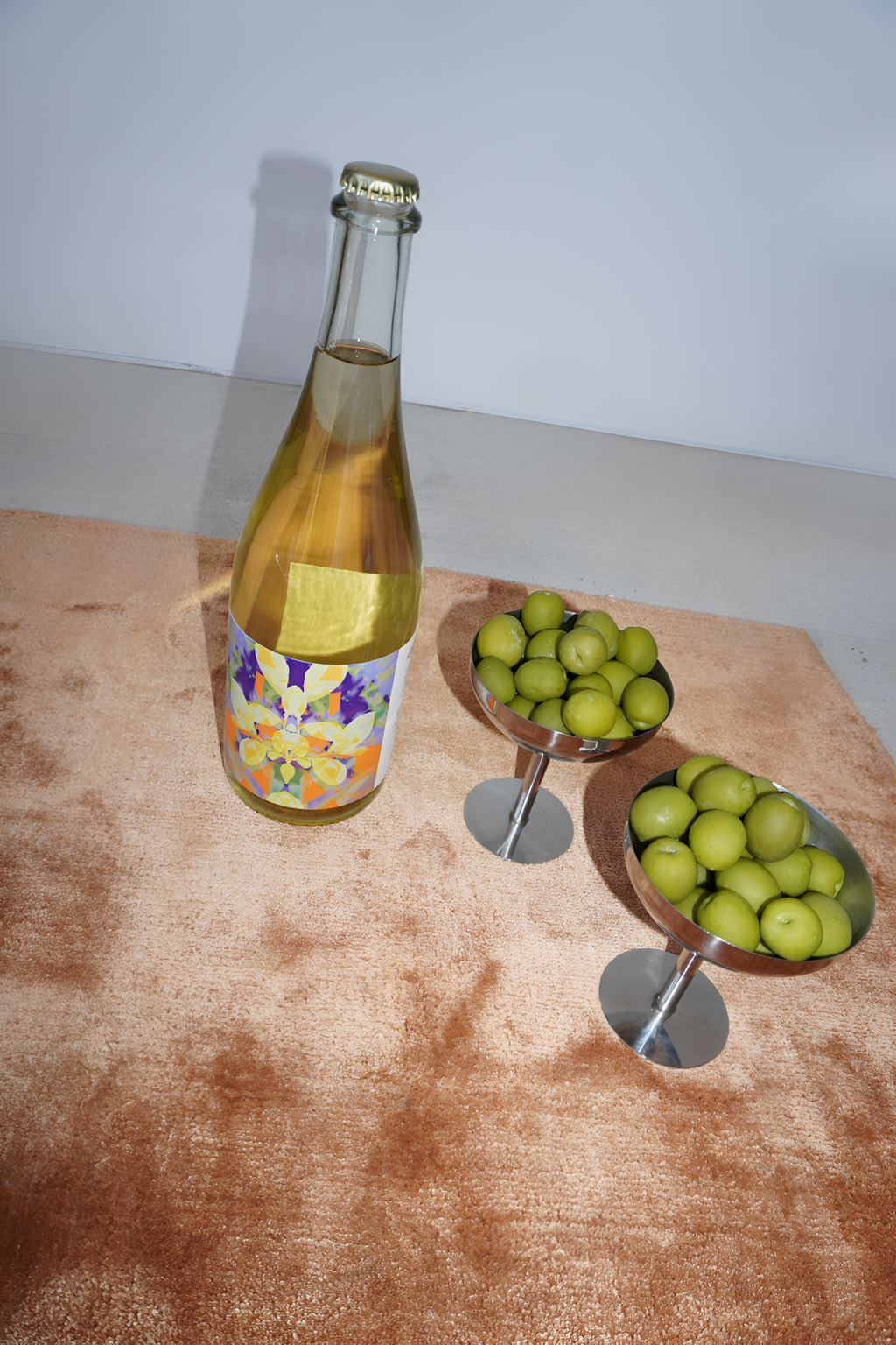 Serra Coupe Set | Stainless Steel Cocktail & Dessert Glasses