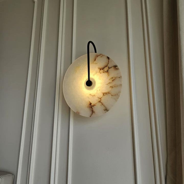 Arno Wall Light | Modern Minimalistic Alabaster Wall Lamp