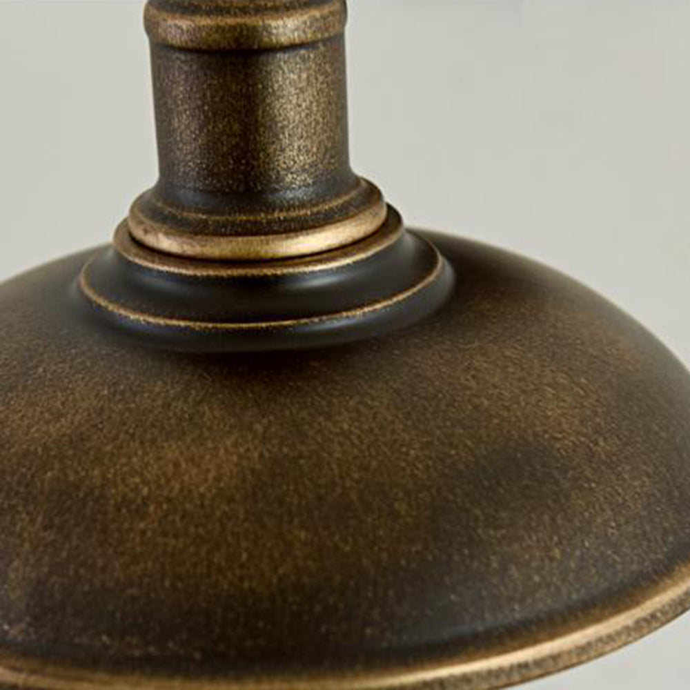 Tauren Outdoor Wall Light | Industrial Bowl-Shaped Iron Design