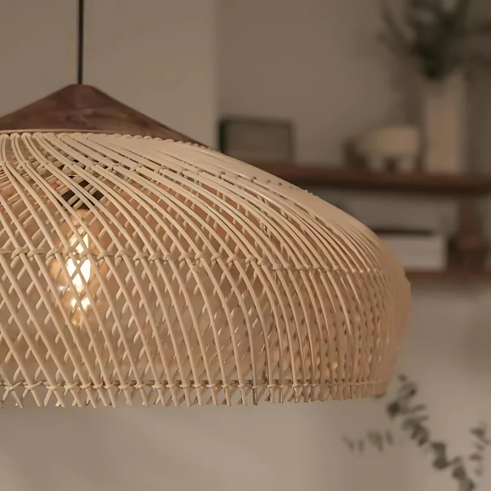 Nara Pendant Light | Retro Bohemian Rattan Ceiling Lighting