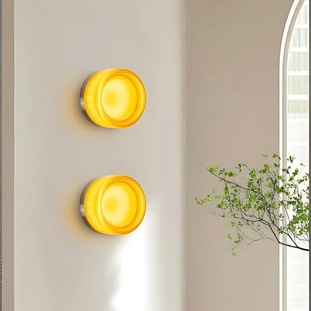 Lurei Wall Light | Smart Dimple Acrylic Minimalist Design