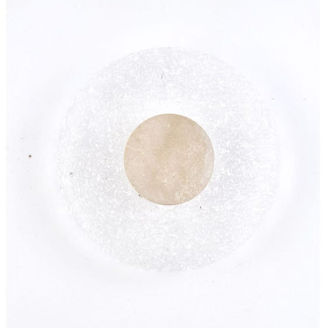 Tera Wall Light | Acrylic Travertine Modern Lighting
