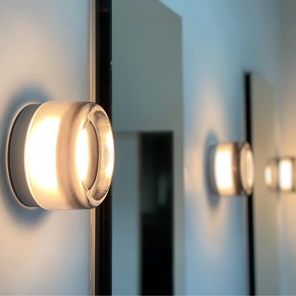 Lurei Wall Light | Smart Dimple Acrylic Minimalist Design