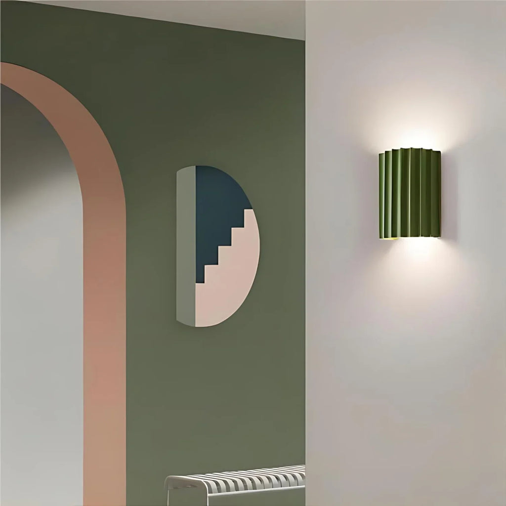 Elvian Wall Light | Minimalist Resin Sculptural Design