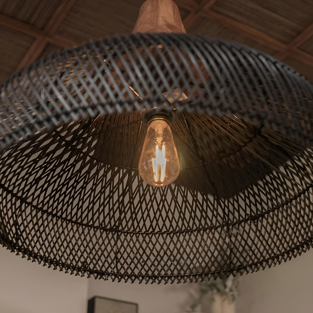 Nara Pendant Light | Retro Bohemian Rattan Ceiling Lighting