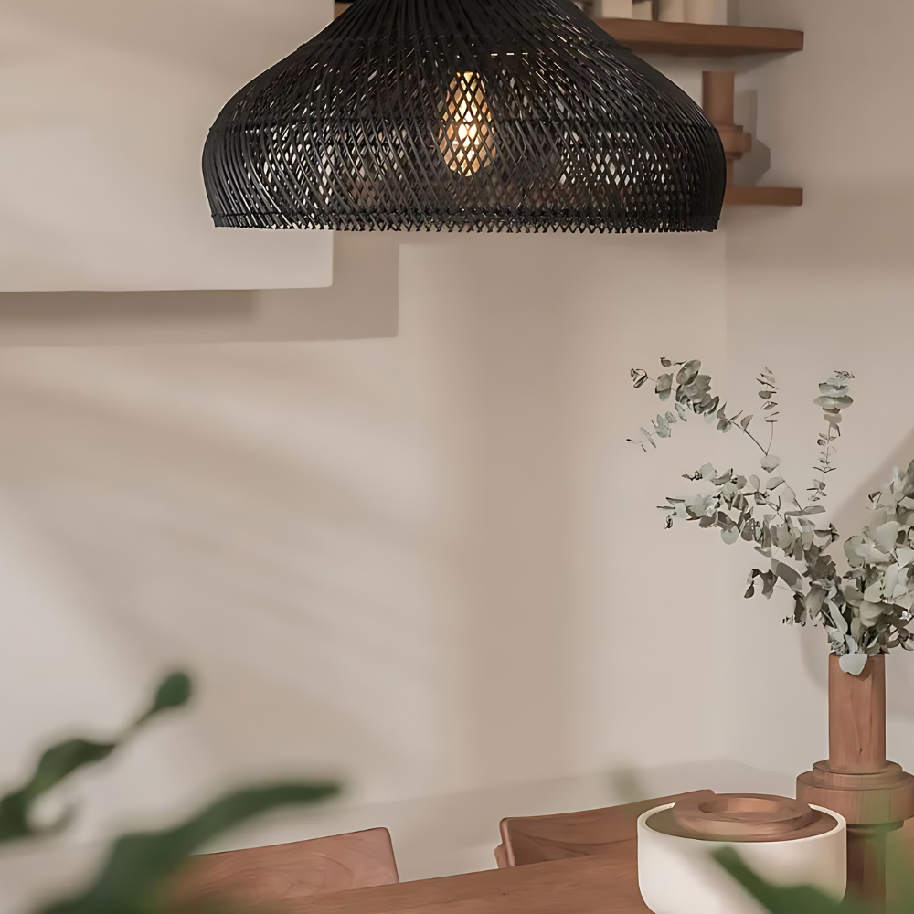 Nara Pendant Light | Retro Bohemian Rattan Ceiling Lighting