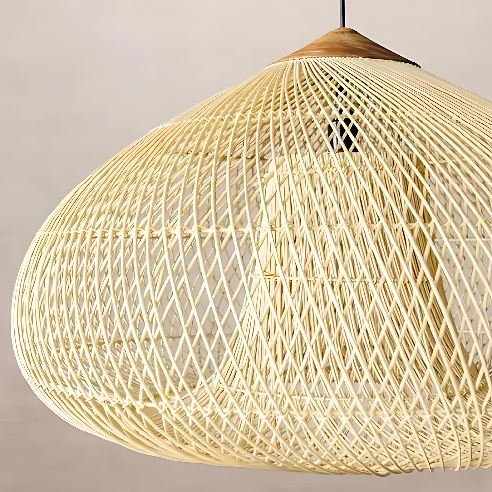 Kumi Pendant Light | Handmade Rattan Japandi Lighting