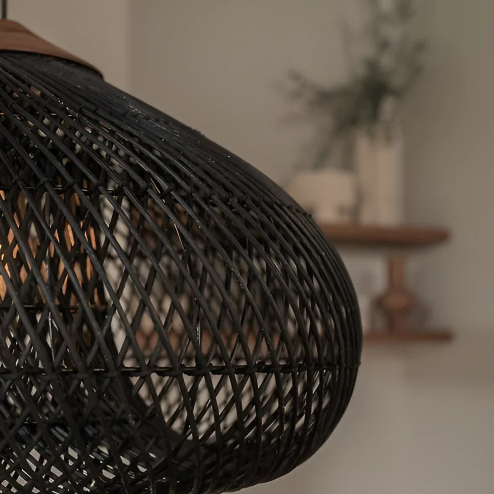 Kumi Pendant Light | Handmade Rattan Japandi Lighting