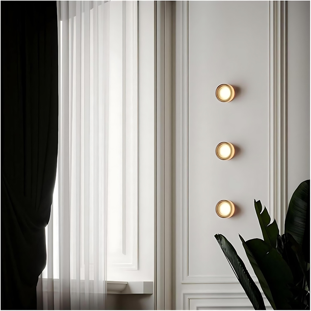 Lurei Wall Light | Smart Dimple Acrylic Minimalist Design