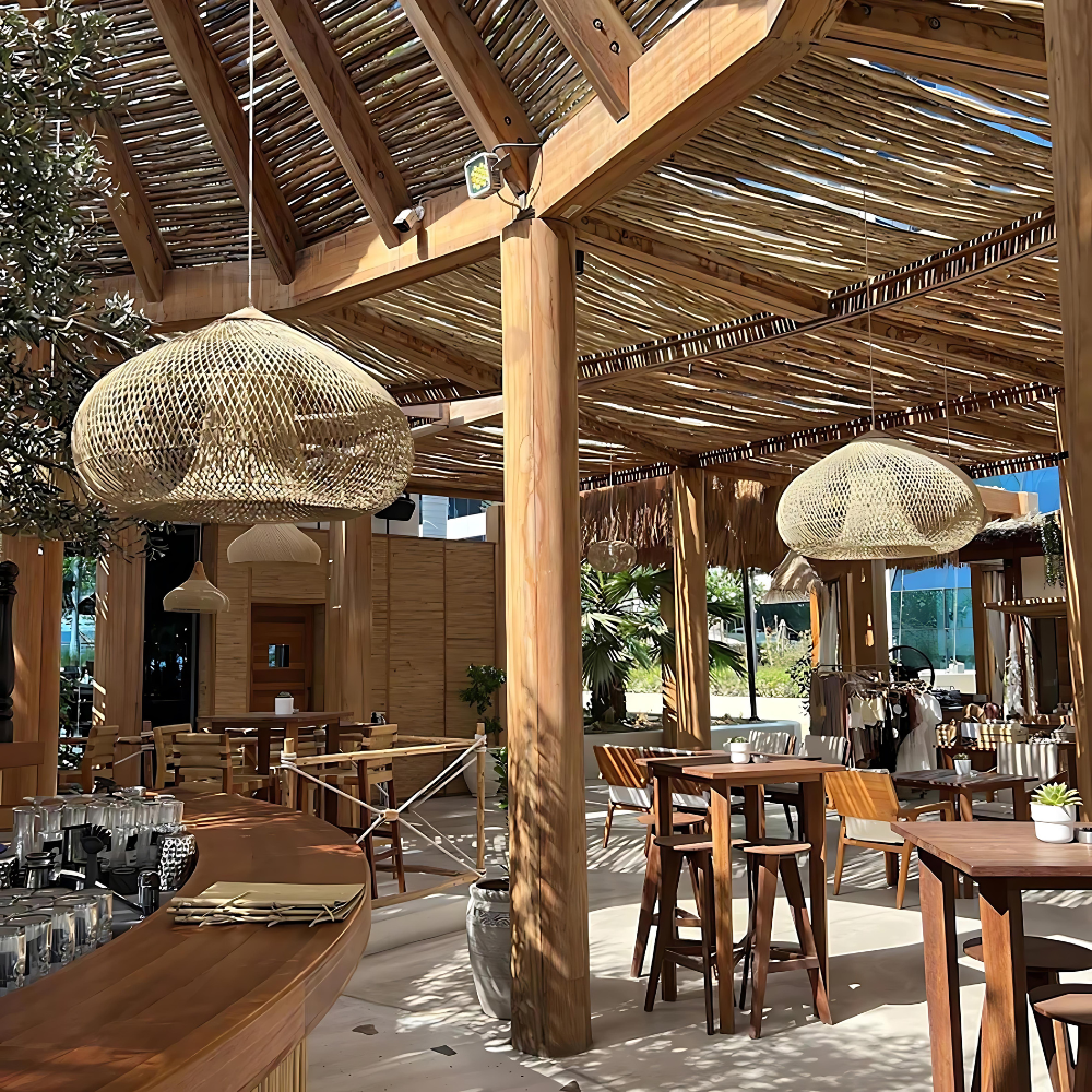 Kumi Pendant Light | Handmade Rattan Japandi Lighting