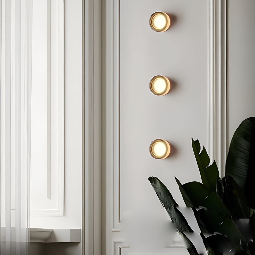 Lurei Wall Light | Smart Dimple Acrylic Minimalist Design
