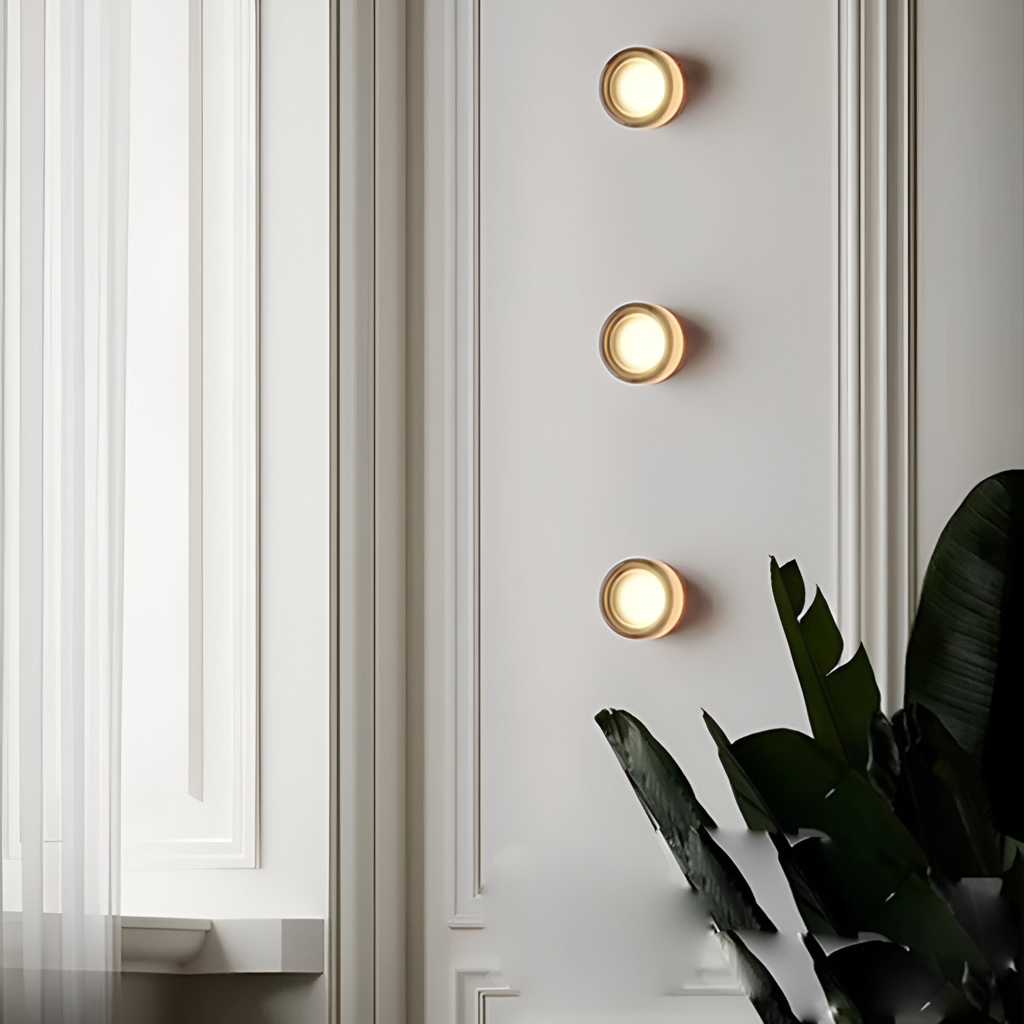 Lurei Wall Light | Smart Dimple Acrylic Minimalist Design