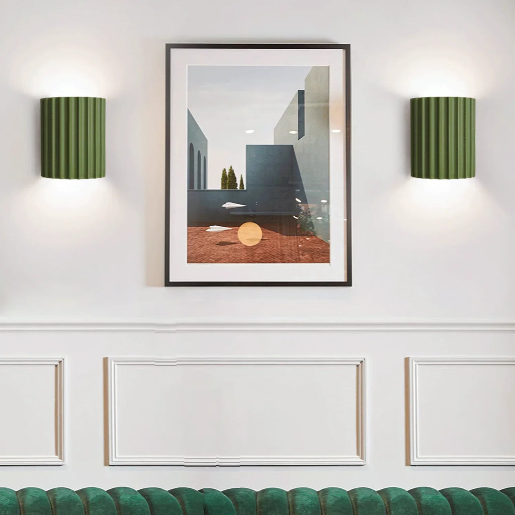 Elvian Wall Light | Minimalist Resin Sculptural Design