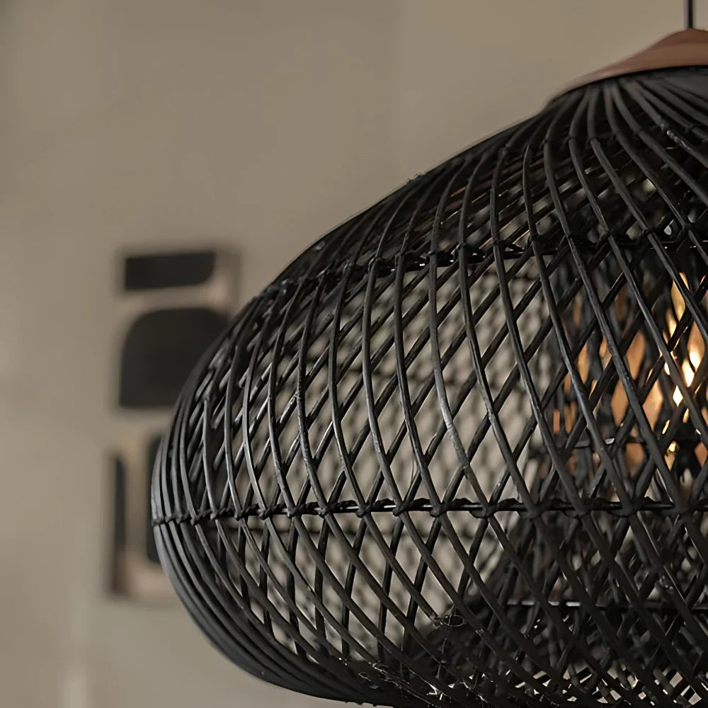 Kumi Pendant Light | Handmade Rattan Japandi Lighting