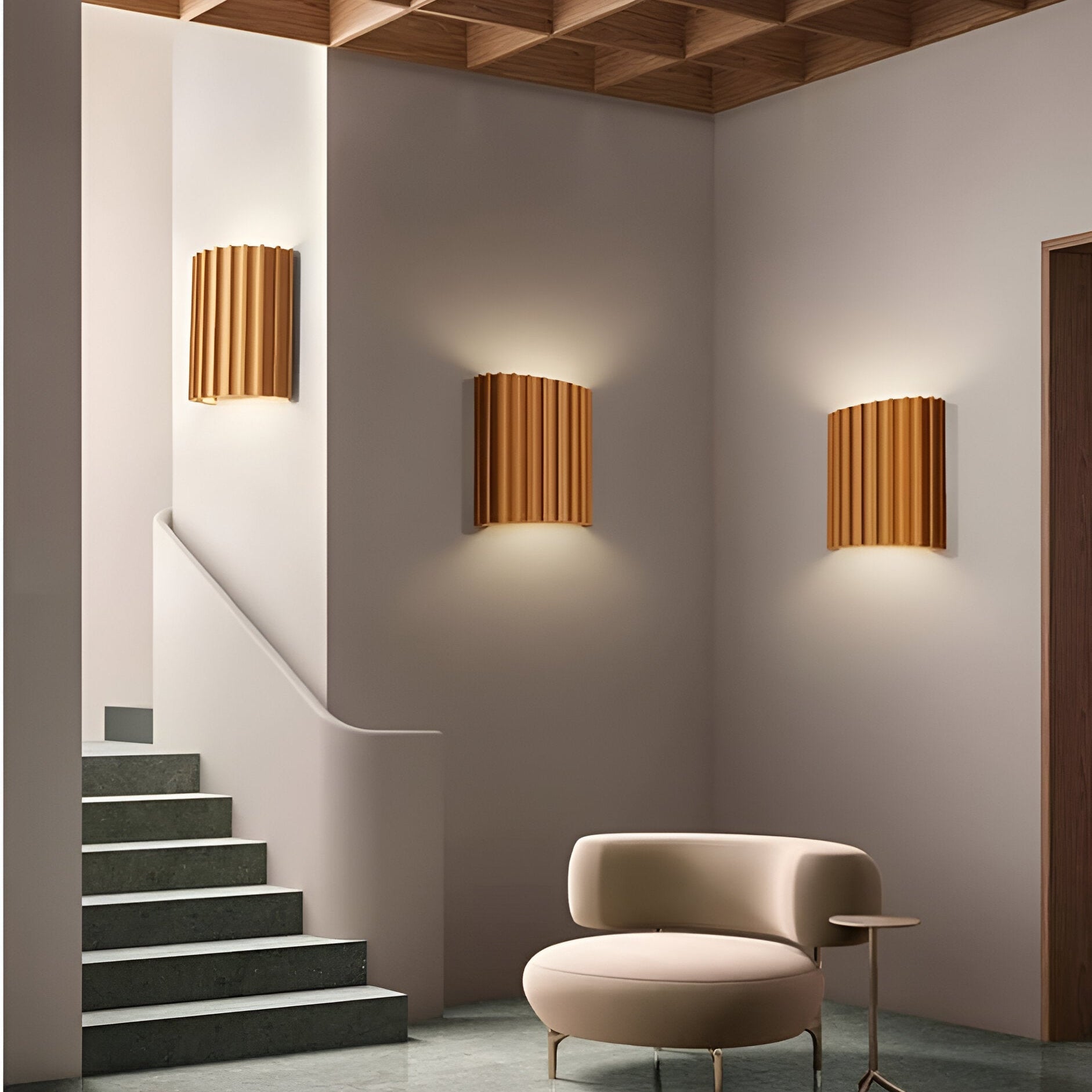Elvian Wall Light | Minimalist Resin Sculptural Design