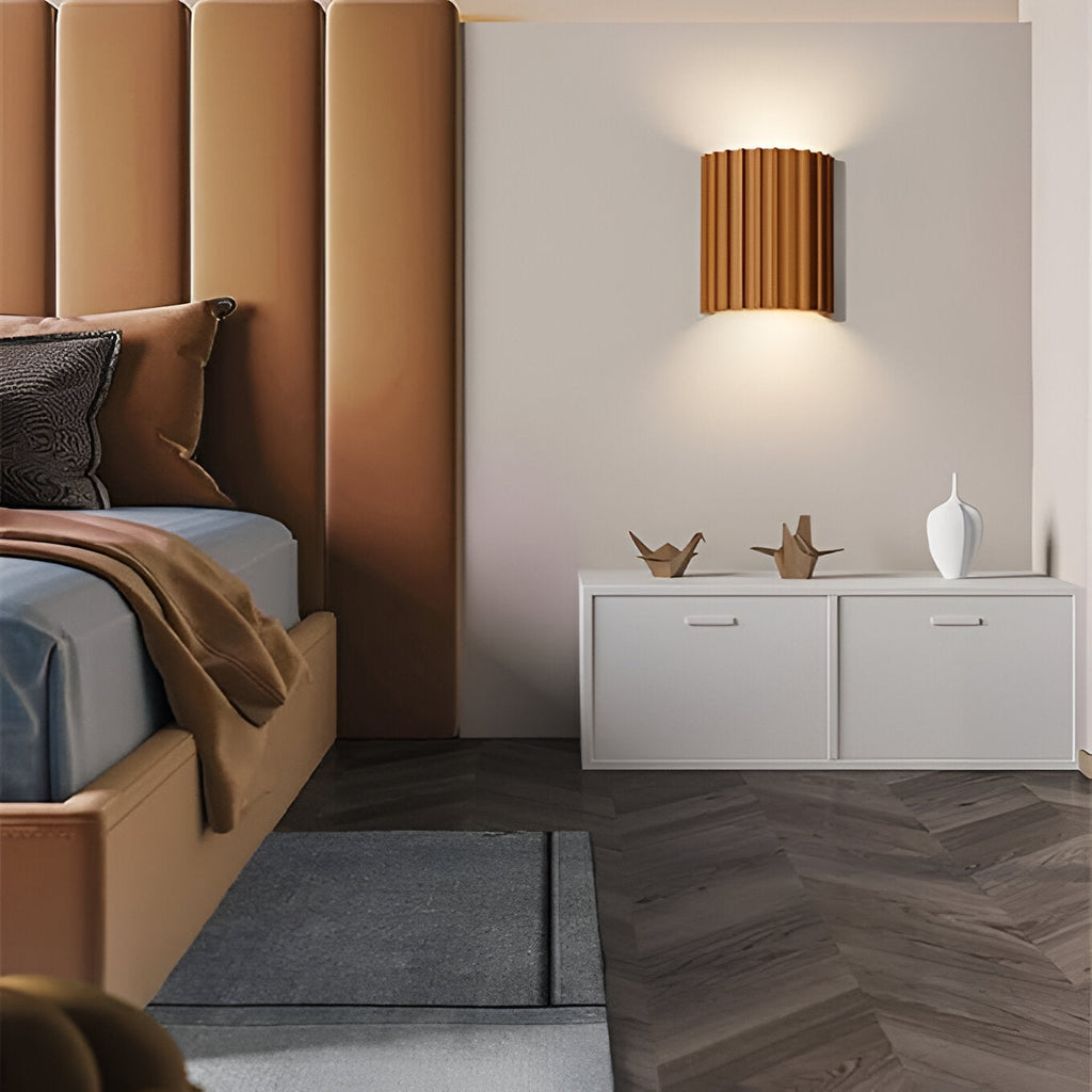 Elvian Wall Light | Minimalist Resin Sculptural Design