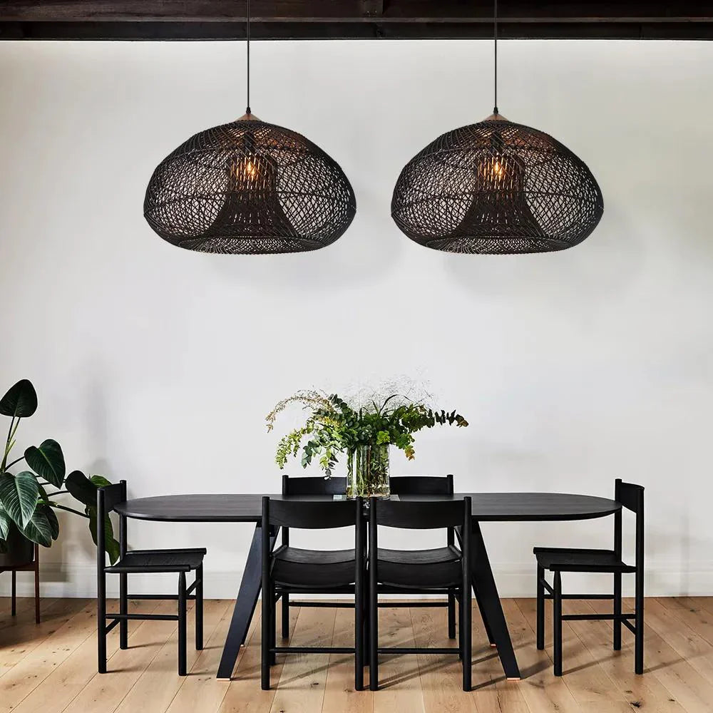 Kumi Pendant Light | Handmade Rattan Japandi Lighting