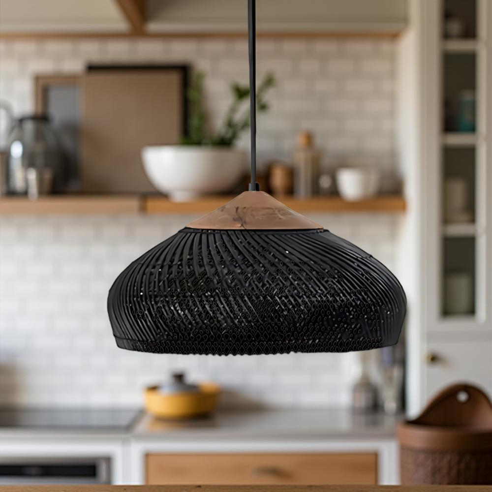 Nara Pendant Light | Retro Bohemian Rattan Ceiling Lighting