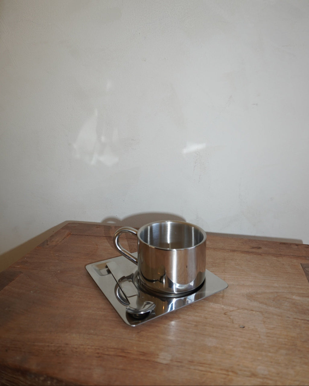 Strada Mug Set | Modern Stainless Steel Serveware for Everyday Moments