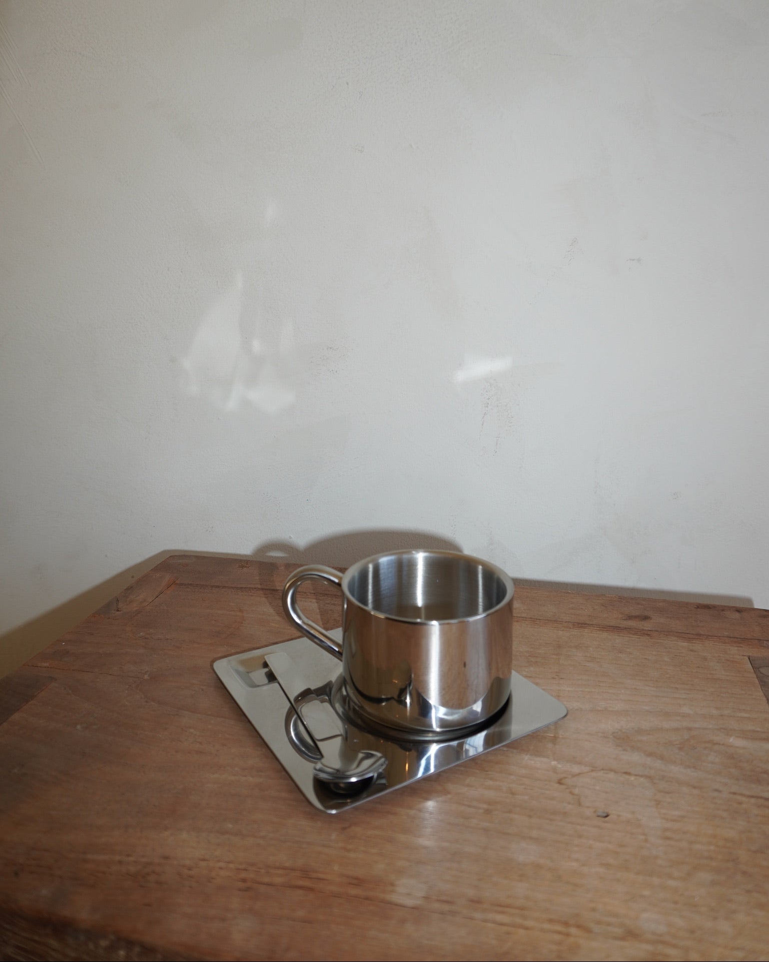 Strada Mug Set | Modern Stainless Steel Serveware for Everyday Moments