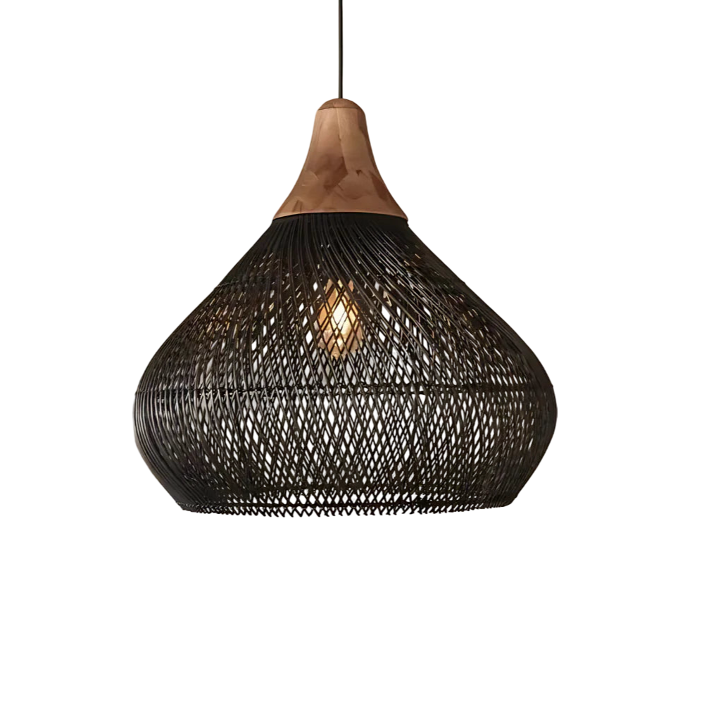 Rafi Pendant Light | Boho Rattan Ceiling Lighting