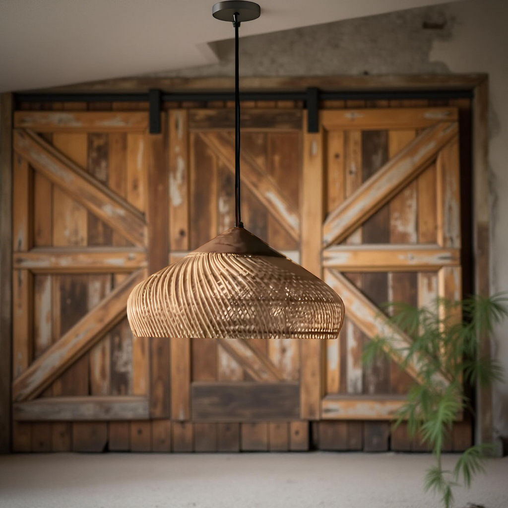 Nara Pendant Light | Retro Bohemian Rattan Ceiling Lighting