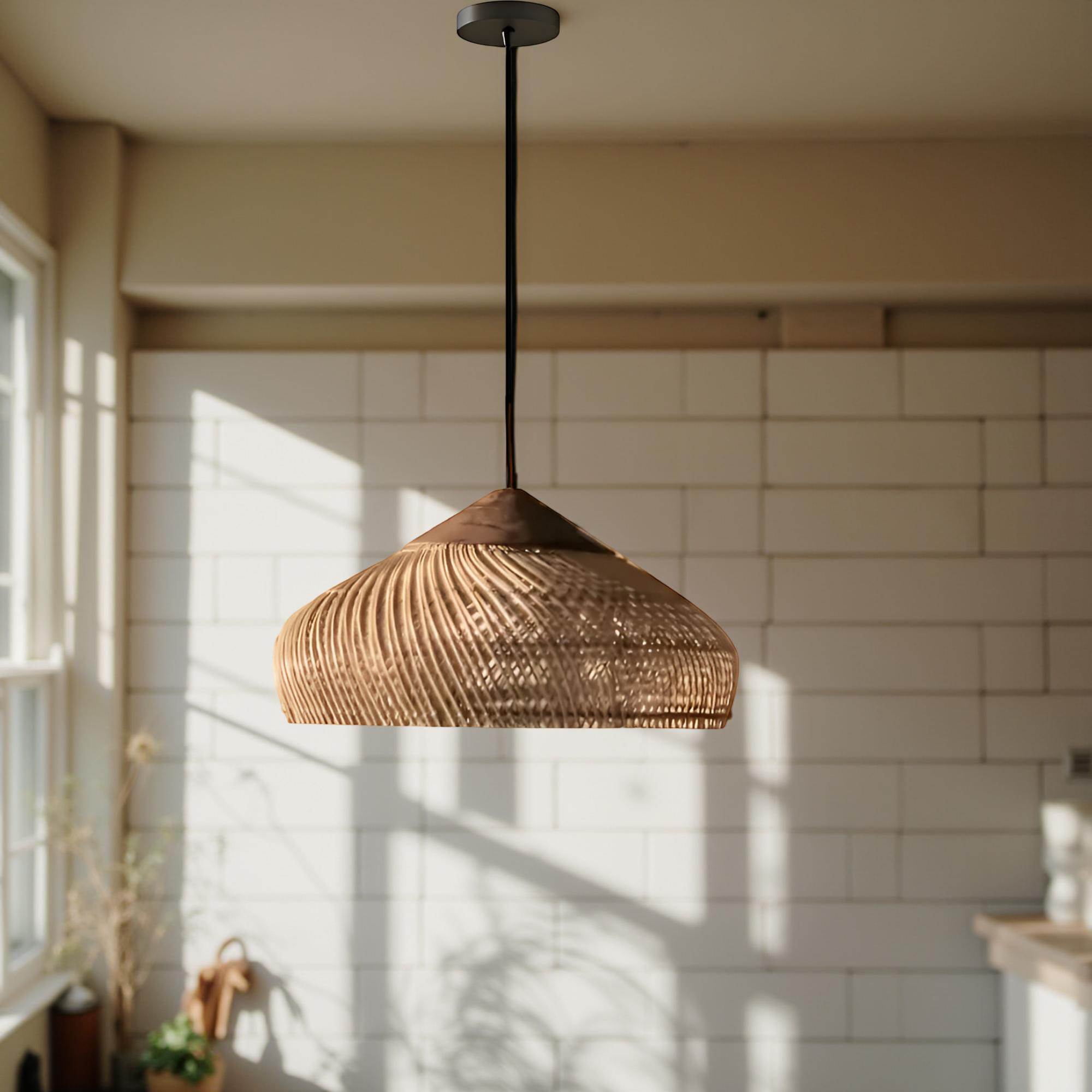 Nara Pendant Light | Retro Bohemian Rattan Ceiling Lighting