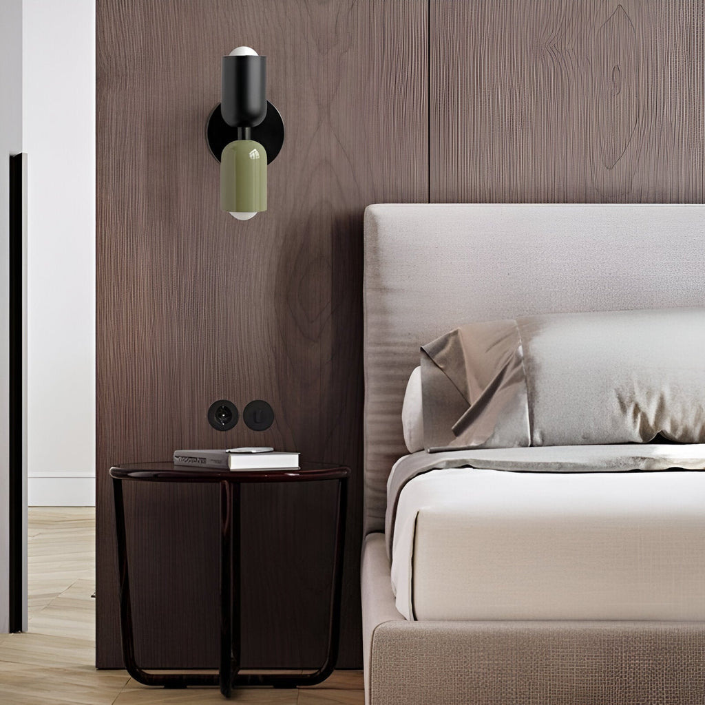 Vareon Wall Light | Modern Colourful Double Head Iron Design