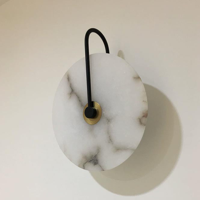 Arno Wall Light | Modern Minimalistic Alabaster Wall Lamp