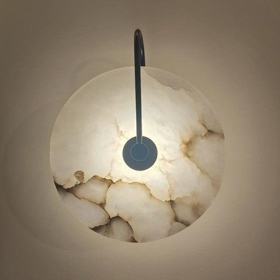 Arno Wall Light | Modern Minimalistic Alabaster Wall Lamp