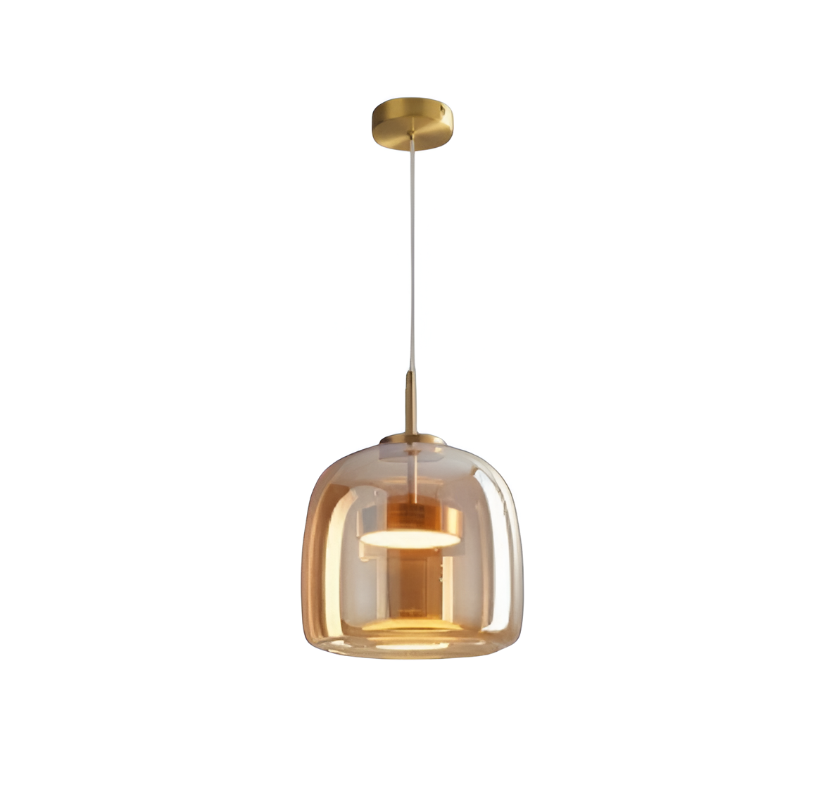Caldeon Glass Pendant Light | Modern Retro Design