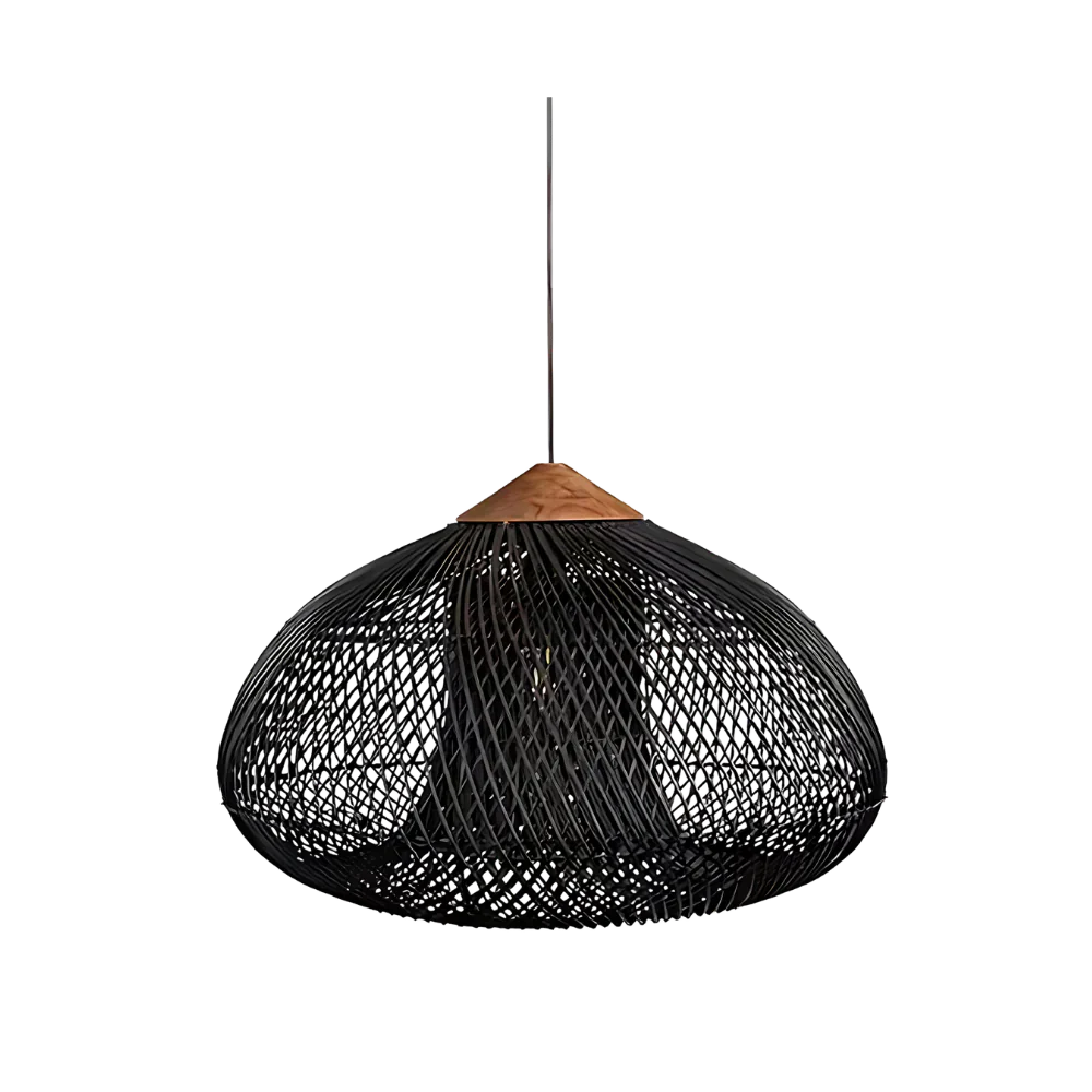 Kumi Pendant Light | Handmade Rattan Japandi Lighting