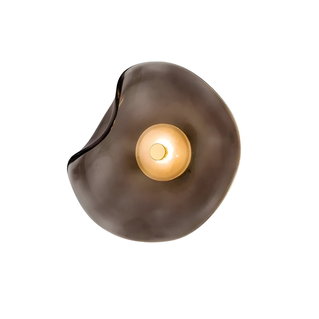 Nami Wall Light | Nordic Curved Glass LED Lighting