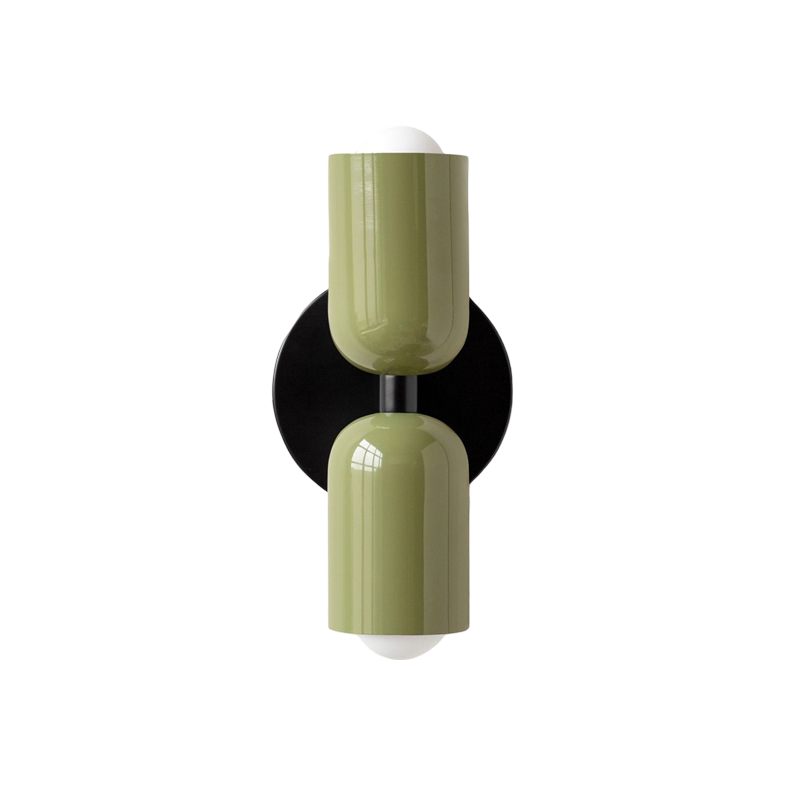 Vareon Wall Light | Modern Colourful Double Head Iron Design