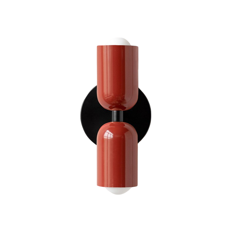 Vareon Wall Light | Modern Colourful Double Head Iron Design