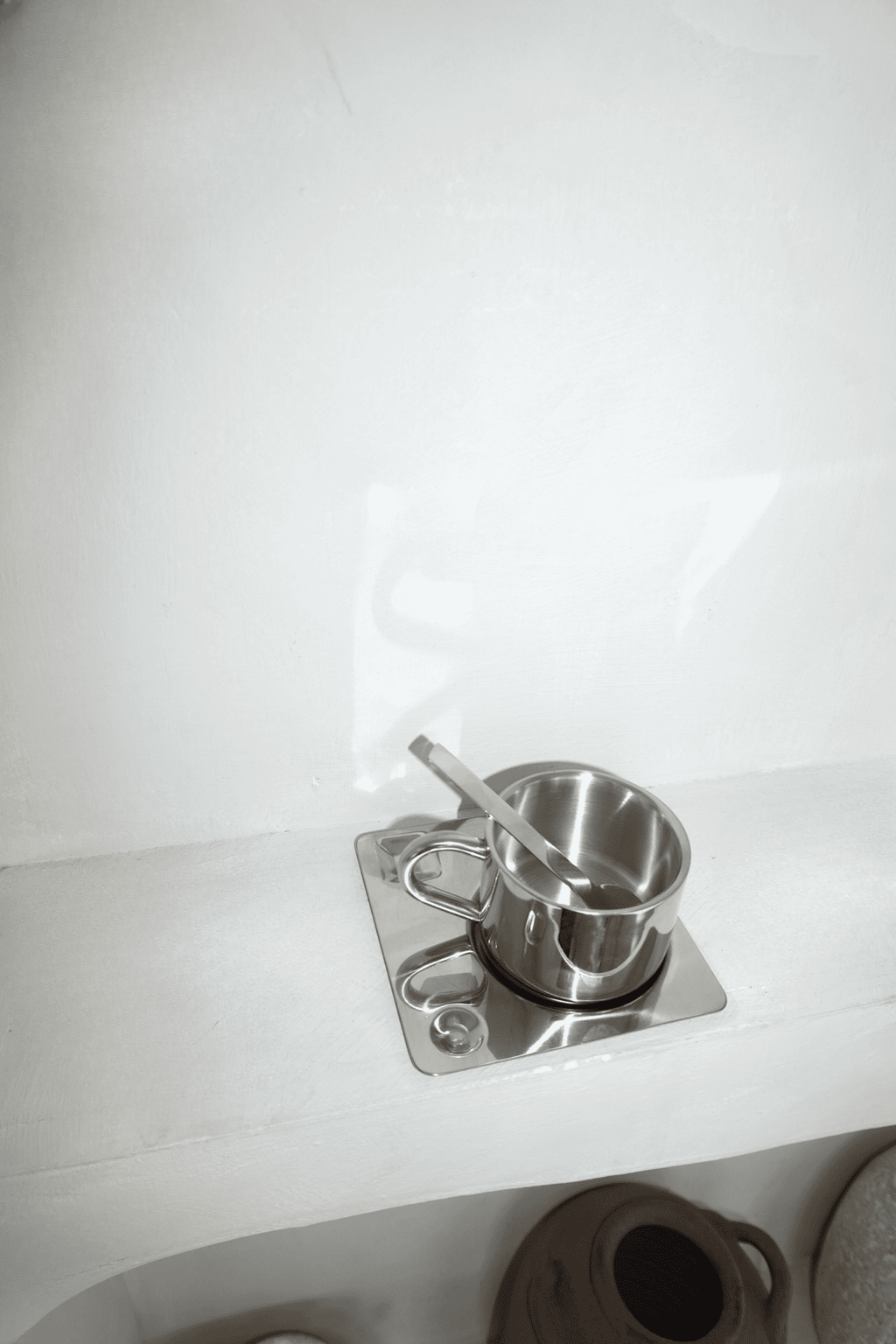 Strada Mug Set | Modern Stainless Steel Serveware for Everyday Moments