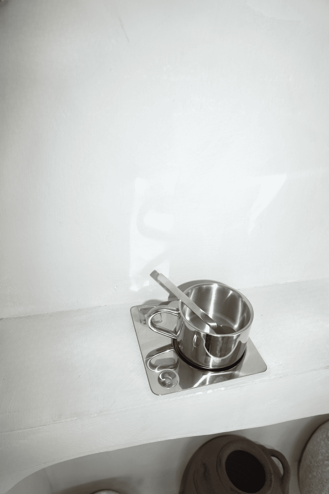 Strada Mug Set | Modern Stainless Steel Serveware for Everyday Moments