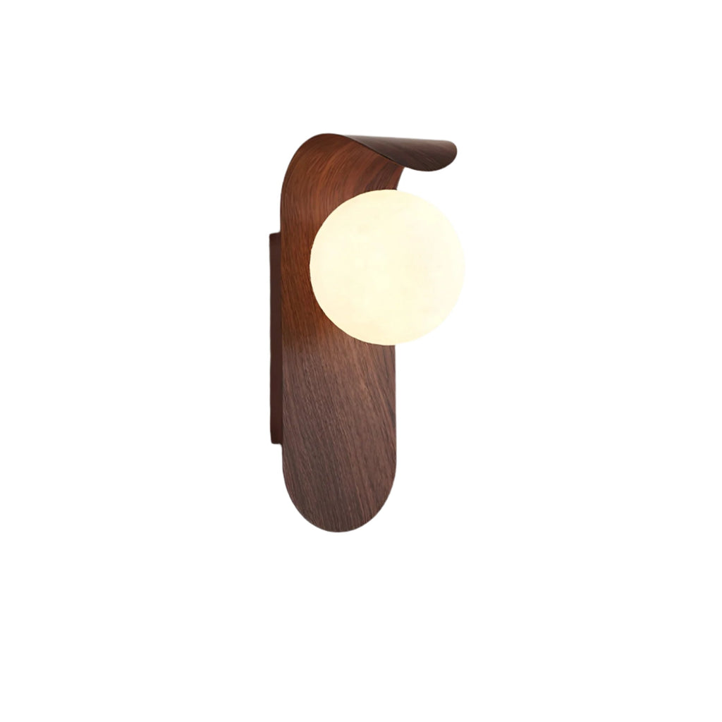 Lira Wall Light | Nordic Wood Accent LED Lighting