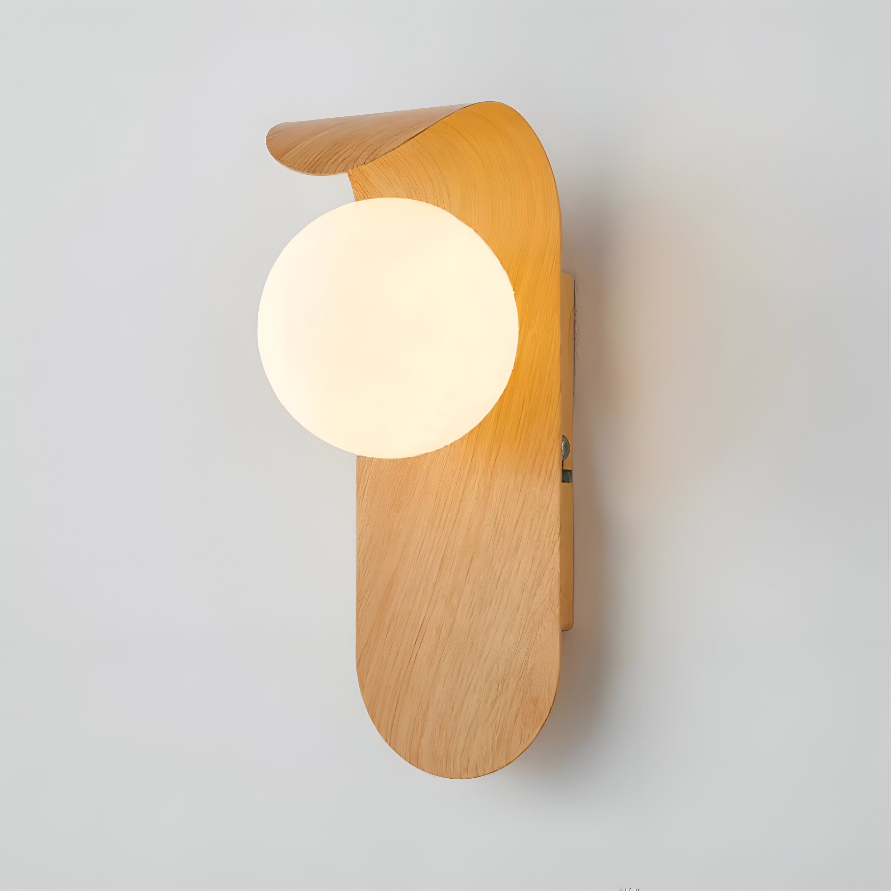Lira Wall Light | Nordic Wood Accent LED Lighting
