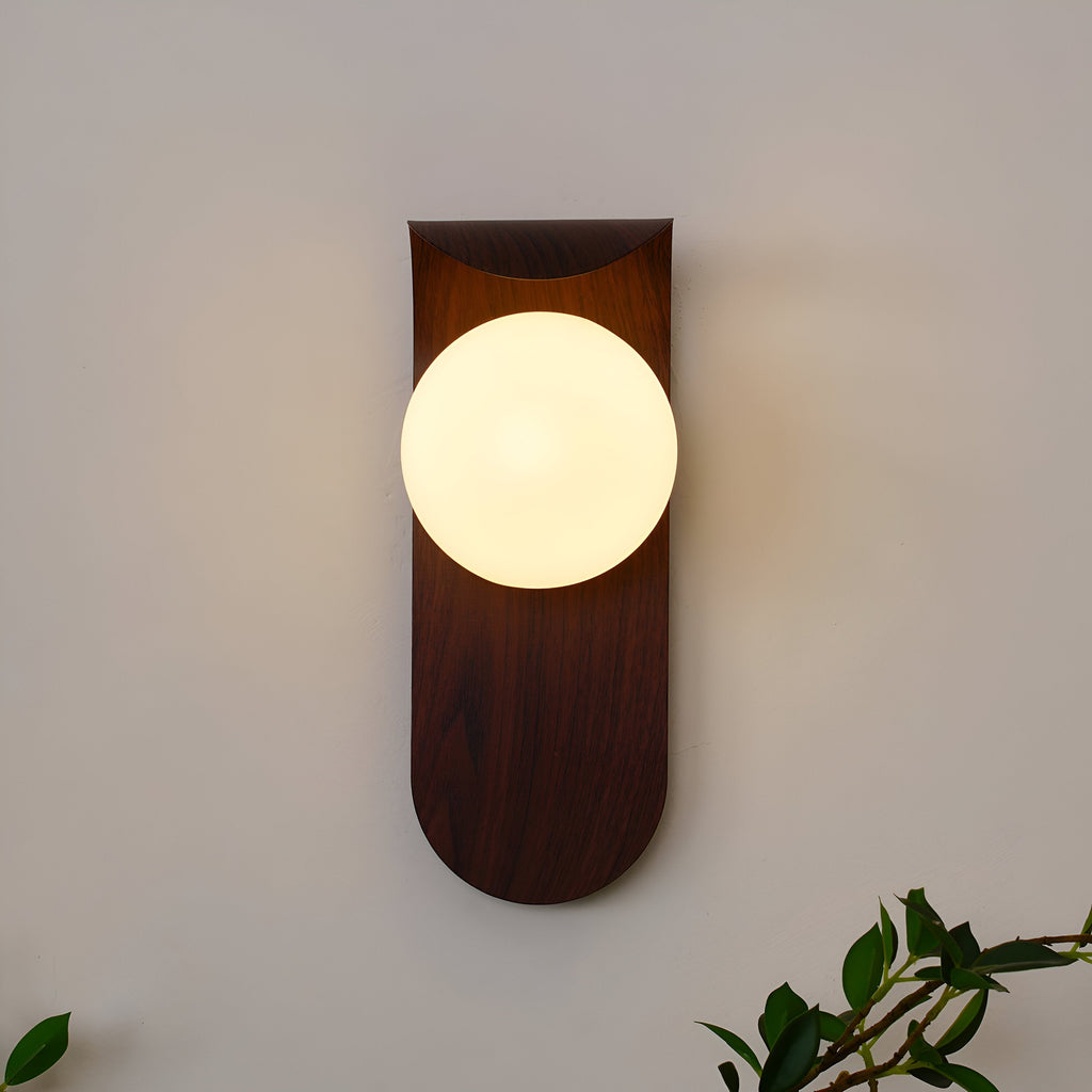 Lira Wall Light | Nordic Wood Accent LED Lighting