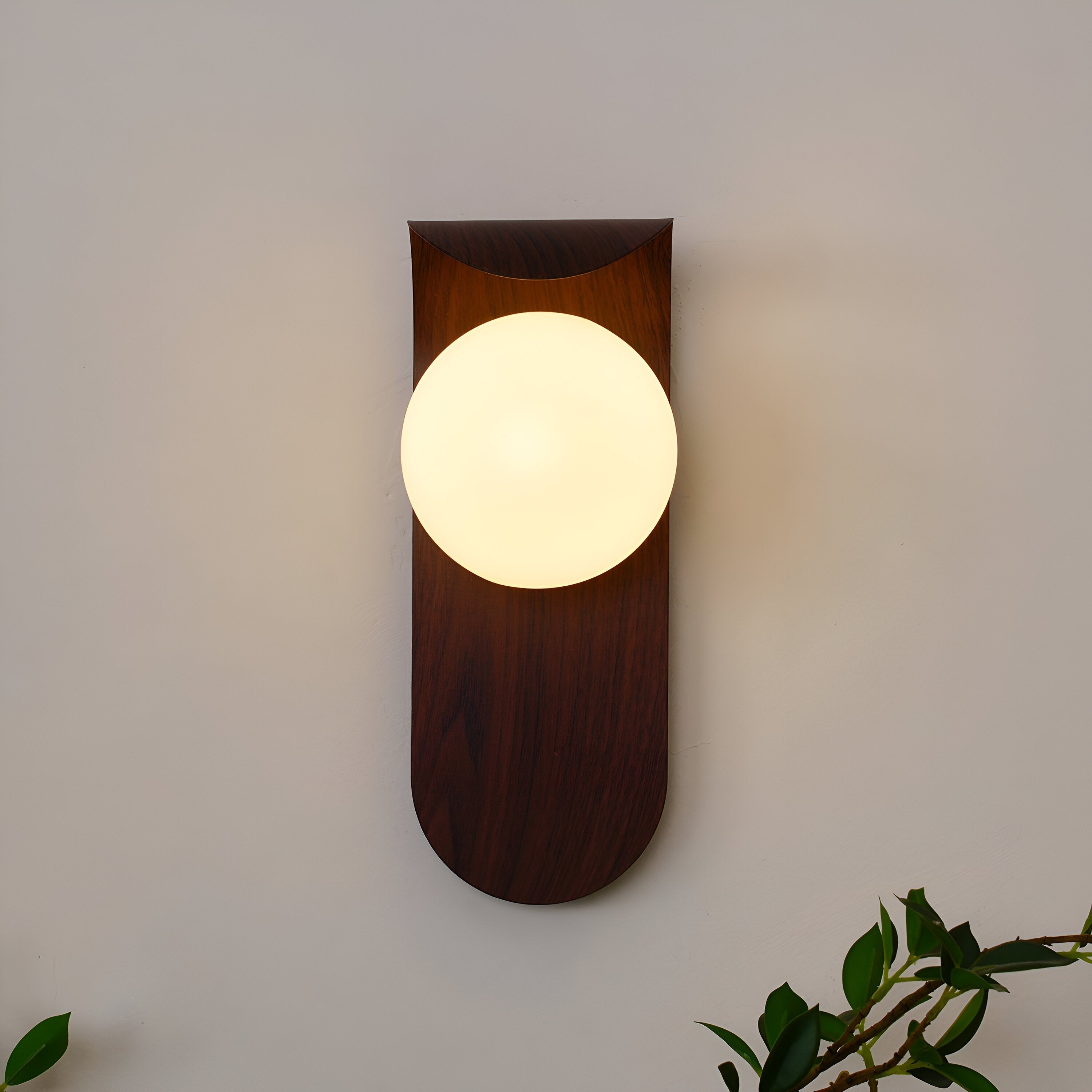 Lira Wall Light | Nordic Wood Accent LED Lighting