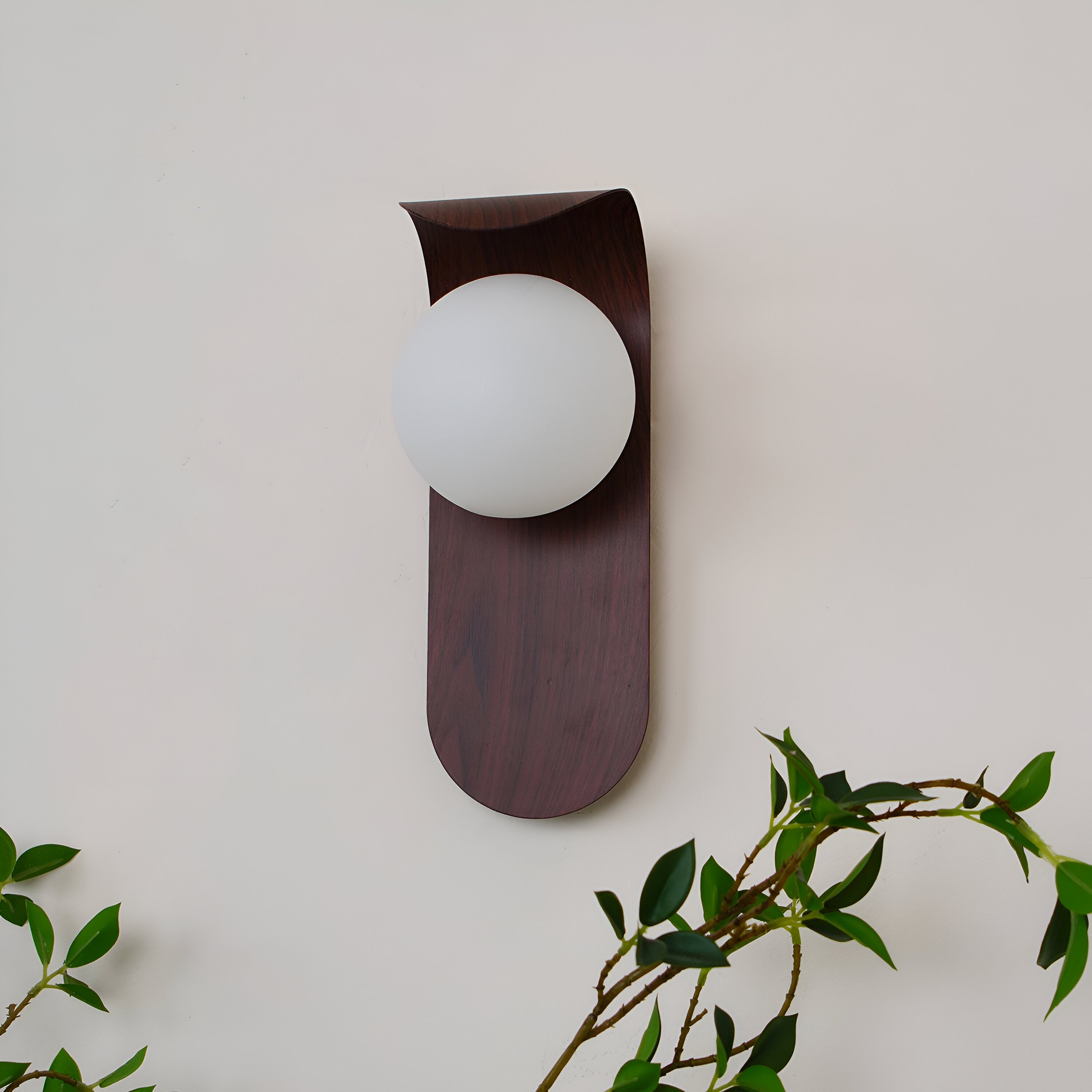 Lira Wall Light | Nordic Wood Accent LED Lighting