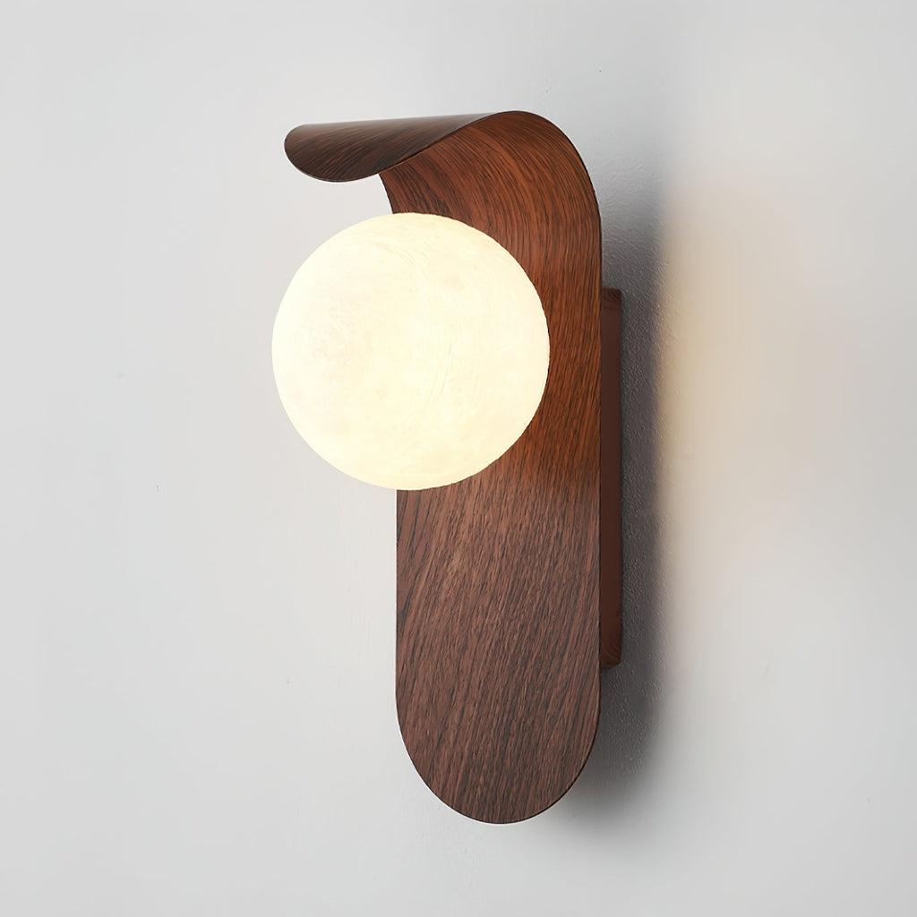 Lira Wall Light | Nordic Wood Accent LED Lighting