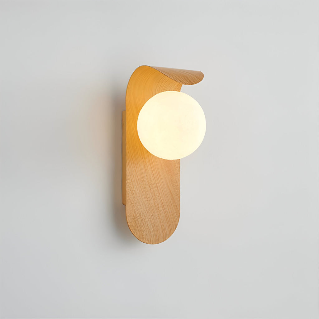 Lira Wall Light | Nordic Wood Accent LED Lighting