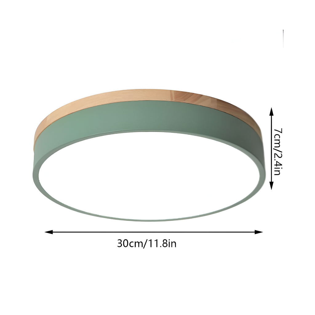 Eira LED Ceiling Light | Nordic Minimalist Flush Design