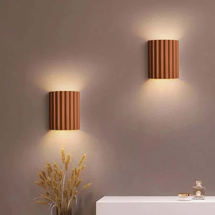 Elvian Wall Light | Minimalist Resin Sculptural Design