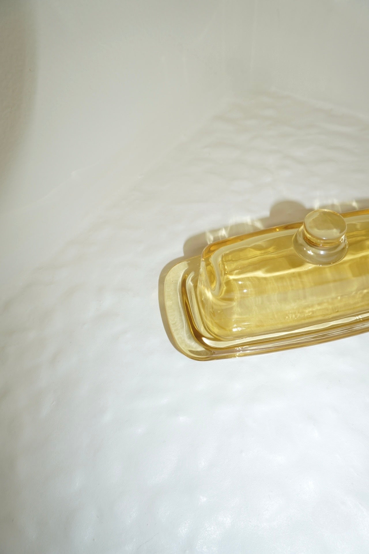Glass Butter Dish | Elegant Glass Design for Kitchen and Table