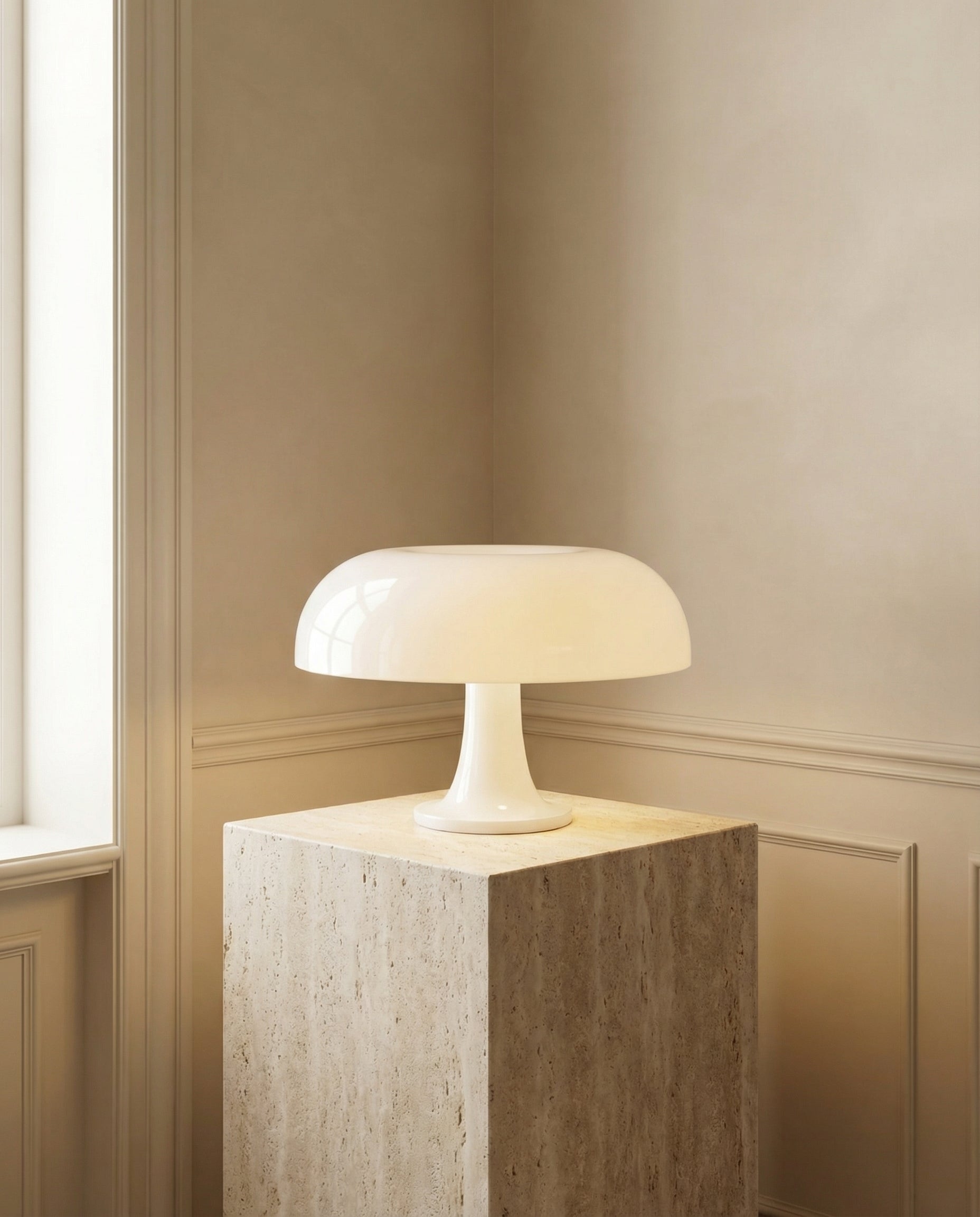 Linello Table Lamp | Modern Mushroom Lighting