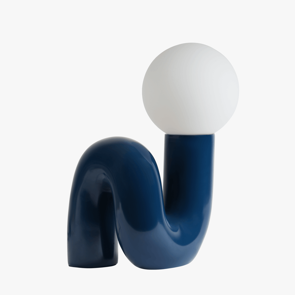Siena Table Lamp | Sculptural Curved Design for Soft Ambient Lighting