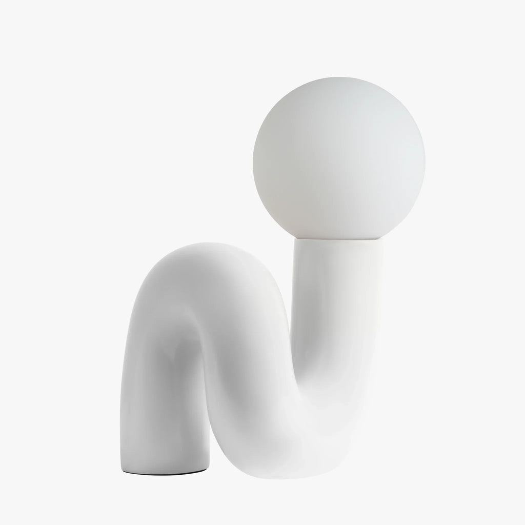 Siena Table Lamp | Sculptural Curved Design for Soft Ambient Lighting